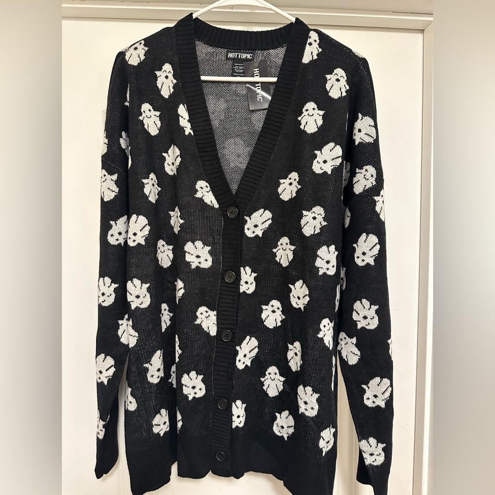 Ghost girl cardigan